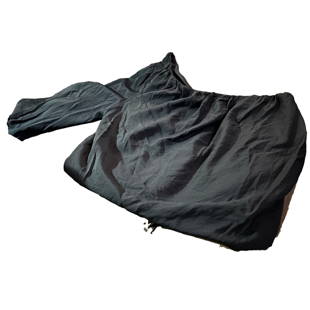 Women's Future Collective Top XXL Black One-Shoulder - Picture 2 of 7